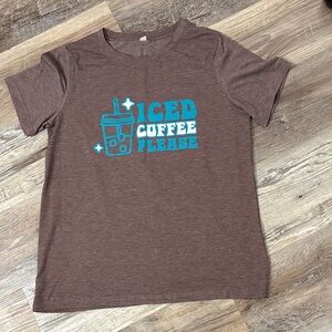 ☕️ Brown Graphic T-Shirt